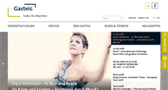 Desktop Screenshot of gasteig.de